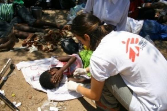 MSF répond à des épidémies de choléra au Zimbabwe, à Harare, la capitale du pays et à Bietbridge. 