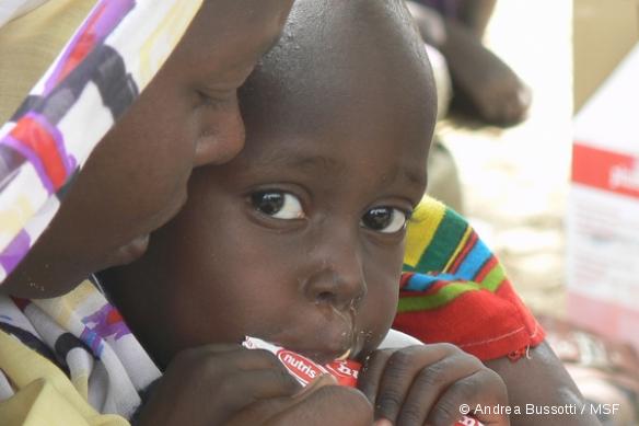 Tchad, avril 2012. Programme nutritionnel MSF dans le district de Yao (région du Batha).