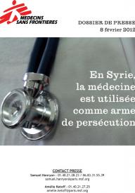 Dossier de presse Syrie - 8 février 2012