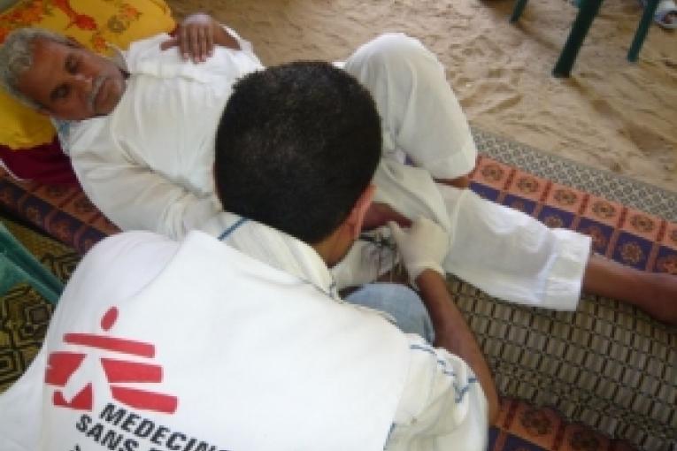 Depuis la guerre de Gaza en janvier 2009 MSF a doublé le nombre de son personnel et accru le niveau de ses activités.