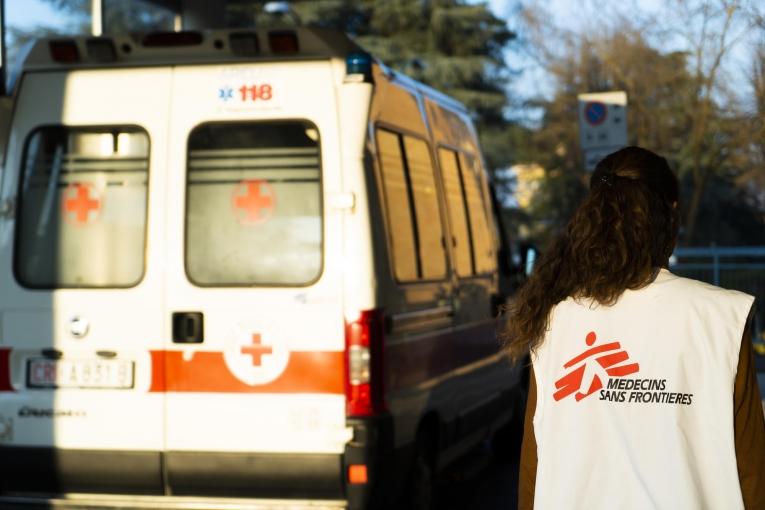 MSF intervention in Codogno, north Italy