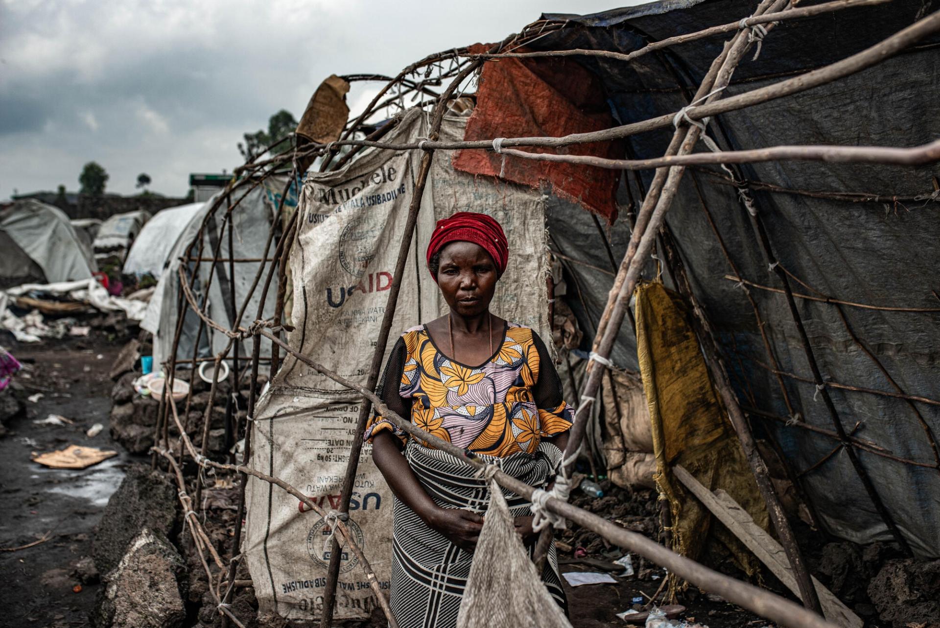 Rachele, 54 ans, mère de sept enfants, originaire du village de Kingi.