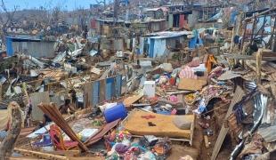 Chido cyclone in Mayotte