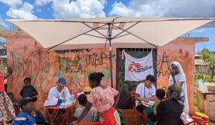 Clinique mobile à Kahani, Mayotte. ©MSF 