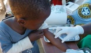 Vaccination dans le district de Blantyre au Malawi  mai 2010