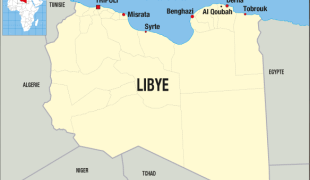 Carte de la Libye