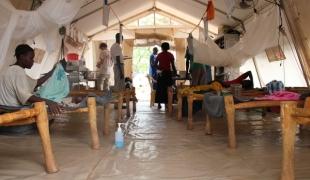 Le camp de Yida au Soudan du Sud en juin 2012.