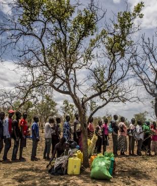 Réfugiés sud-soudanais en Ouganda. 2017.