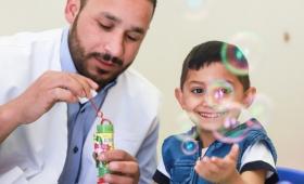 Kids’ Zone at MSF Thalassemia programme, Lebanon, may 2019